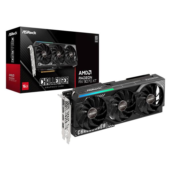 VGA ASROCK RADEON RX 9070 XT CHALLENGER 16GB [RX9070XT CL 16G]