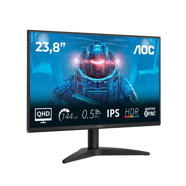 AOC B3 Q24B36X Monitor PC 60,5 cm (23.8") 2560 x 1440 Pixel Quad HD LED Nero [Q24B36X]
