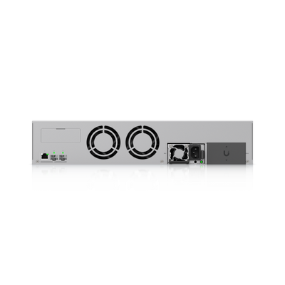 Ubiquiti - UNAS-Pro-8-EU - NAS montabile su rack 2U con (8) alloggiamenti per unità da 2.5/3.5". rete ad alta disponibilità da 10 Gbps. connettività USB-C. memoria NVMe espandibile e memoria DDR da 16 [UNAS-Pro-8-EU]