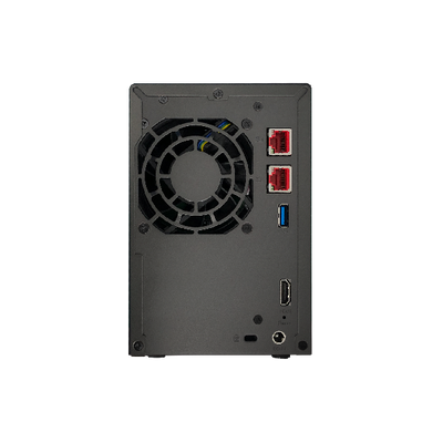 Asustor LOCKERSTOR 2 Gen2 + (AS6702T v2) NAS Desktop Intel Celeron N5105 4 GB DDR4 0 TB ADM Nero [AS6702TV2]