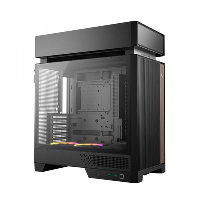 DEEPCOOL CASE MID TOWER CL660 HYPERSPLIT 2x120ARGB [R-CL660-BKNNA0-G-1]