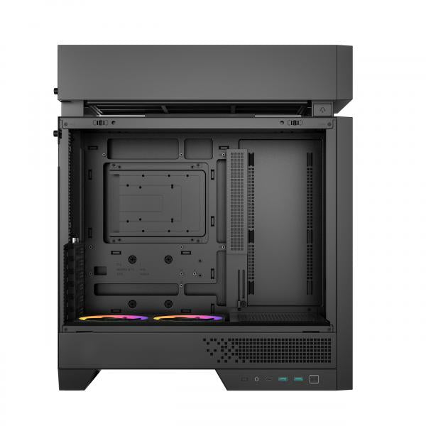 DEEPCOOL CASE MID TOWER CL660 HYPERSPLIT 2x120ARGB [R-CL660-BKNNA0-G-1]