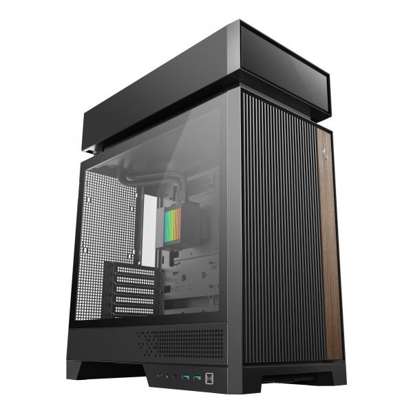 DEEPCOOL CASE MID TOWER CL6600 HYPERSPLIT 360AIO + 2x120ARGB [R-CL6600-BKNNA0-G-1]