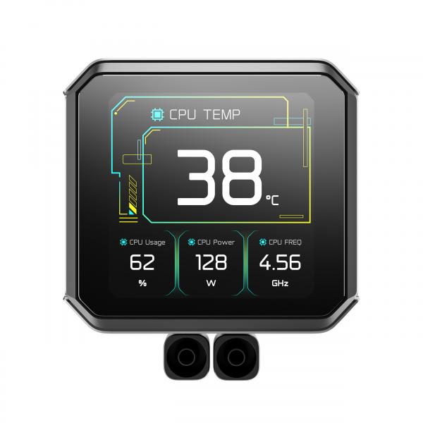 DEEPCOOL RAFF. LIQUIDO SPARTACUS 360 LCD SETTABILE IPS 3.4'' [R-SPT360-BKDSMP-G-1]