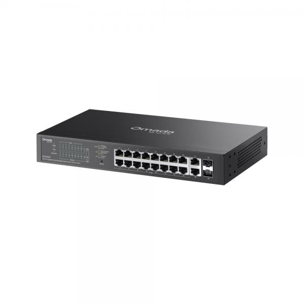 OMADA ES220GP switch di rete Gestito Gigabit Ethernet (10/100/1000) Supporto Power over Ethernet (PoE) Nero [ES220GP]
