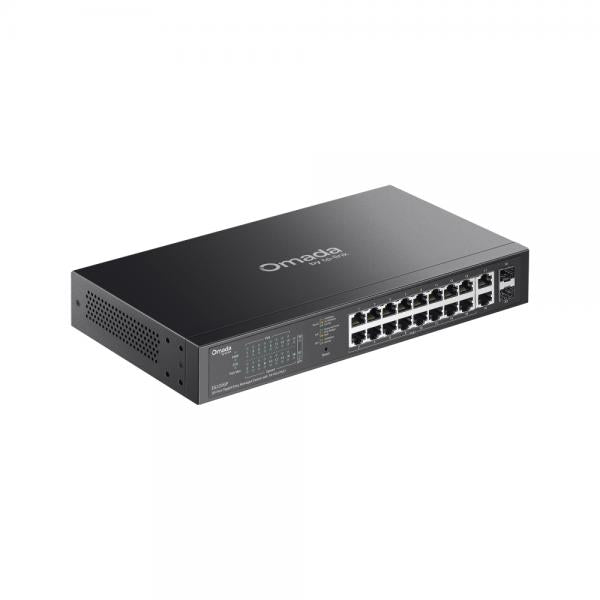 OMADA ES220GP switch di rete Gestito Gigabit Ethernet (10/100/1000) Supporto Power over Ethernet (PoE) Nero [ES220GP]
