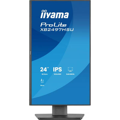 iiyama ProLite XB2497HSU-B1 Monitor PC 60,5 cm (23.8") 1920 x 1080 Pixel Full HD LED Nero [XB2497HSU-B1]
