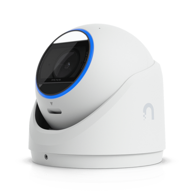 Ubiquiti - UVC-G6-Turret-W - UniFi Ultra-compact and tamper-resistant 4K PoE camera, Ultra-wide viewing angle (109.9), 30 m (98 ft) IR night vision, IP66, IK04. [UVC-G6-Pro-Turret-W]