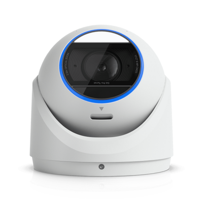 Ubiquiti - UVC-G6-Turret-W - UniFi Ultra-compact and tamper-resistant 4K PoE camera, Ultra-wide viewing angle (109.9), 30 m (98 ft) IR night vision, IP66, IK04. [UVC-G6-Pro-Turret-W]
