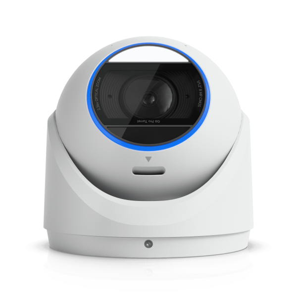Ubiquiti - UVC-G6-Turret-W - UniFi Ultra-compact and tamper-resistant 4K PoE camera, Ultra-wide viewing angle (109.9), 30 m (98 ft) IR night vision, IP66, IK04. [UVC-G6-Pro-Turret-W]