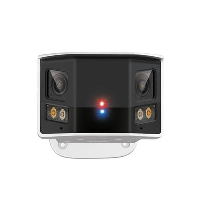 TP-Link - InSight S385DPS- "VIGI 8MP Outdoor ColorPro Panoramic Bullet Network Camera SPEC: 4MP+4MP (Dual-Lens), 4mm Fixed Lens, 1/1.8 Progressive Scan CMOS, H.265+/H.265/H.264+/H.264, IR/White LED [InSightS385DPS]