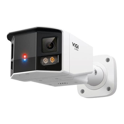 TP-Link - InSight S385DPS- "VIGI 8MP Outdoor ColorPro Panoramic Bullet Network Camera SPEC: 4MP+4MP (Dual-Lens), 4mm Fixed Lens, 1/1.8 Progressive Scan CMOS, H.265+/H.265/H.264+/H.264, IR/White LED [InSightS385DPS]