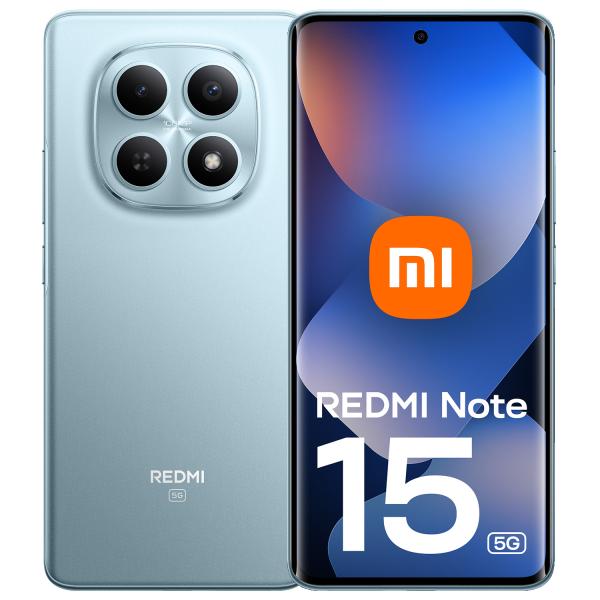 XIAOMI SMARTPHONE Redmi Note 15 8+256GB 6.77 5G Glacier Blue [MZB0LWKEU]