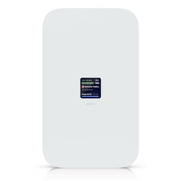 Ubiquiti - U5G-Max - Modem 5G 3.4Gbps downlink, 2.5GbE RJ45, dual SIM/eSIM, PoE, touchscreen [U5G-Max]