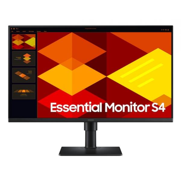 SAMSUNG MONITOR 27 LED IPS 16:9 FHD 5MS 250 CDM 100hz, PIVOT, HDMI, MULTIMEDIALE, S4 S40GD [LS27D408GEUXEN]