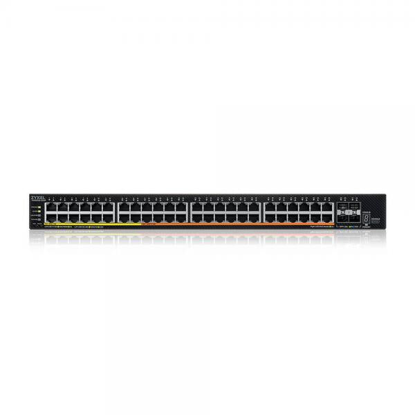 Zyxel XMG2230-52HP Managed L2/L3 - 2.5G Ethernet (100/1000/2500) - Power over Ethernet (PoE) - 1U - Black [XMG2230-52HP-ZZ0101F]