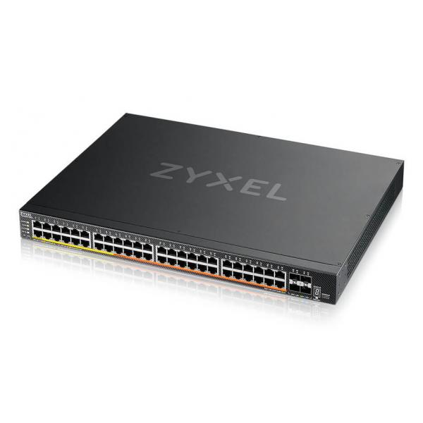 Zyxel XMG2230-52HP Managed L2/L3 - 2.5G Ethernet (100/1000/2500) - Power over Ethernet (PoE) - 1U - Black [XMG2230-52HP-ZZ0101F]