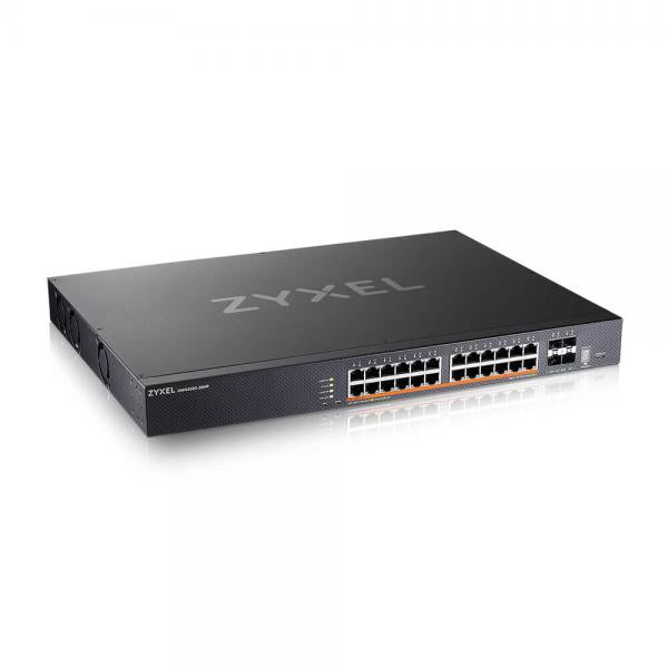 Zyxel XMG2230-28HP - Managed L2/L3 - 2.5G Ethernet (100/1000/2500) - Power over Ethernet (PoE) - 1U - Black [XMG2230-28HP-ZZ0101F]
