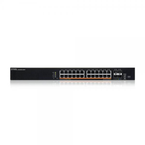 Zyxel XMG2230-28HP - Managed L2/L3 - 2.5G Ethernet (100/1000/2500) - Power over Ethernet (PoE) - 1U - Black [XMG2230-28HP-ZZ0101F]