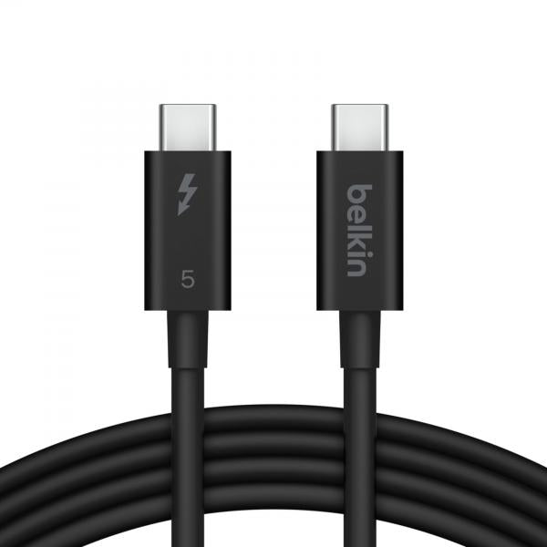 Belkin INZ005HQ1MBK Cavo Thunderbolt 1 m 120 Gbit/s Nero [INZ005HQ1MBK]