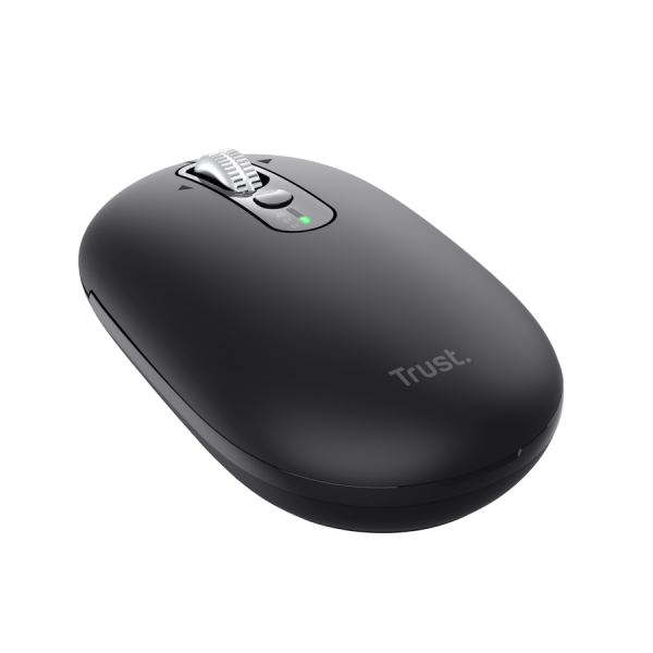 TRUST MOUSE WIRELESS HYPERSCROLL RICARICABILE MULTICONNECT WL 2,4GHZ + 2x BT ULTRASOTTILE SILENT - 3 [26018]