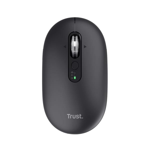 TRUST MOUSE WIRELESS HYPERSCROLL RICARICABILE MULTICONNECT WL 2,4GHZ + 2x BT ULTRASOTTILE SILENT - 3 [26018]