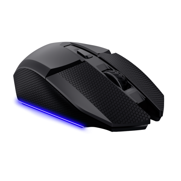 TRUST MOUSE GAMING RGB WIRELESS RICARICABILE MULTI-DISPOSITIVO 2,4GHz + 2x BT - 12,000DPI - GXT122 F [25748]