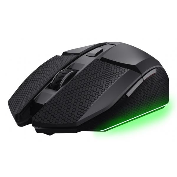 TRUST MOUSE GAMING RGB WIRELESS RICARICABILE MULTI-DISPOSITIVO 2,4GHz + 2x BT - 12,000DPI - GXT122 F [25748]