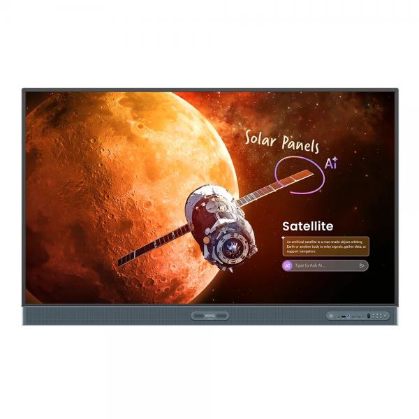 BenQ RP6505 lavagna interattiva 165,1 cm (65") 3840 x 2160 Pixel Touch screen Nero HDMI [RP6505]
