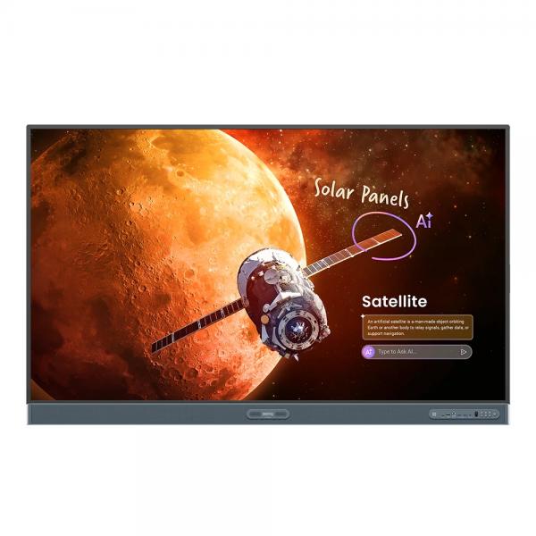 BenQ RP7505 lavagna interattiva 190,5 cm (75") 3840 x 2160 Pixel Touch screen Nero HDMI [RP7505]