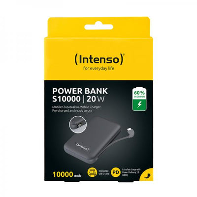 INTENSO POWER MAGNETIC POWER BANK GRIGIO 1000MAH CON CAVO DI RICARICA USB-C INTEGRATO [7333034]