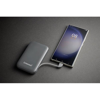 INTENSO POWER MAGNETIC POWER BANK GRIGIO 1000MAH CON CAVO DI RICARICA USB-C INTEGRATO [7333034]