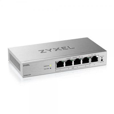 Zyxel GS1200-5HPV3 Gestito L2 Gigabit Ethernet (10/100/1000) Supporto Power over Ethernet (PoE) Desktop Grigio [GS1200-5HPV3-EU0101F]