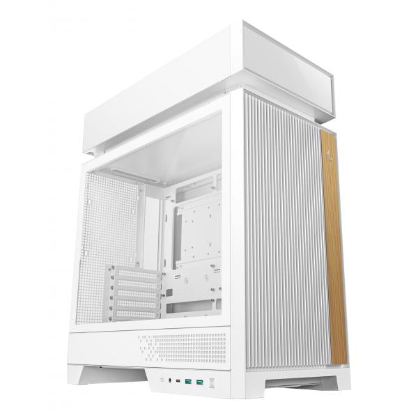 DEEPCOOL CASE MID TOWER CL660WHITE HYPERSPLIT 2x120ARGB [R-CL660-WHNNA0-G-1]