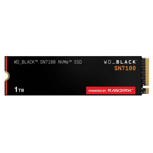 Western Digital SN7100 1TB - NVMe M.2 SSD - PCIe 4.0 M.2 - Typ 2280 - Black [WDS100T4X0E-00CJA0]