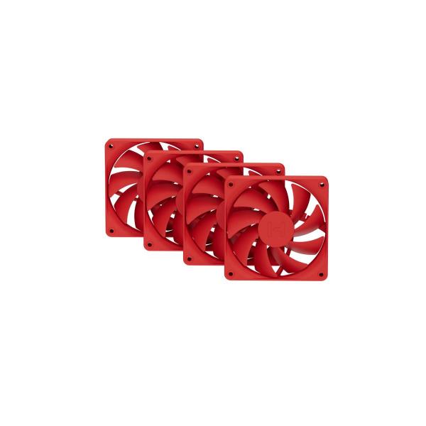 HYTE FAN CASE FA12 PWM FAN 4 PACK 4x 120*120*25mm WILD CHERRY [FAN-HYTE-FA12-RR-4 ]