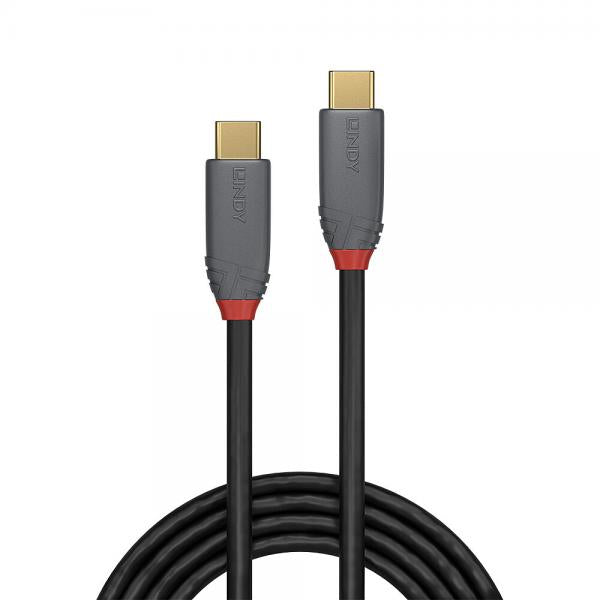 Cavo USB 3.2 Tipo C Anthra Line, 10Gbps, PD 100W , 3m USB Tipo C Maschio a C Maschio [36904]