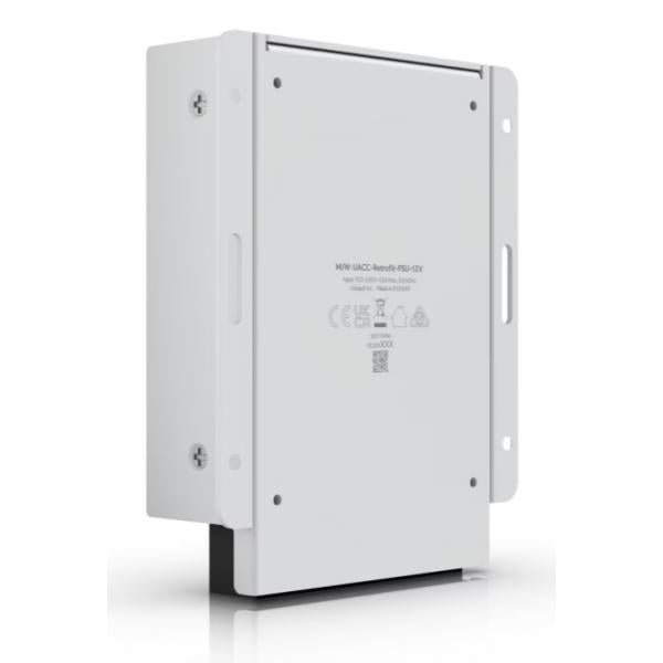 Ubiquiti - UACC-Retrofit-PSU-12V - Alimentatore da 12 V con supporto opzionale per batteria di backup SLA, compatibile con l'UniFi Retrofit Hub. [UACC-Retrofit-PSU-12V]