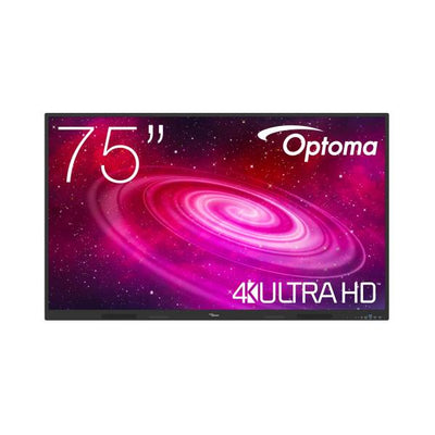 Optoma 1751RK lavagna interattiva 190,5 cm (75") 3840 x 2160 Pixel Touch screen Nero HDMI [1751RK]