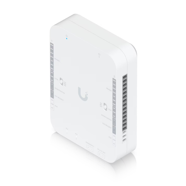 Ubiquiti - Lettore OSDP per interni/esterni con supporto per schede NFC e Touch Pass, compatibile con UniFi Retrofit Hub utilizzando il cablaggio esistente. [UA-Retrofit-Hub-2]