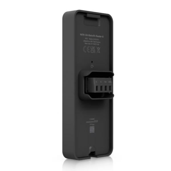 Ubiquiti - Campanello PoE+ per tutte le stagioni con rilevamenti AI potenziati, audio bidirezionale, telecamera secondaria integrata e funzionalità di lettore di accesso integrate. [UA-Retrofit-Reader-B]