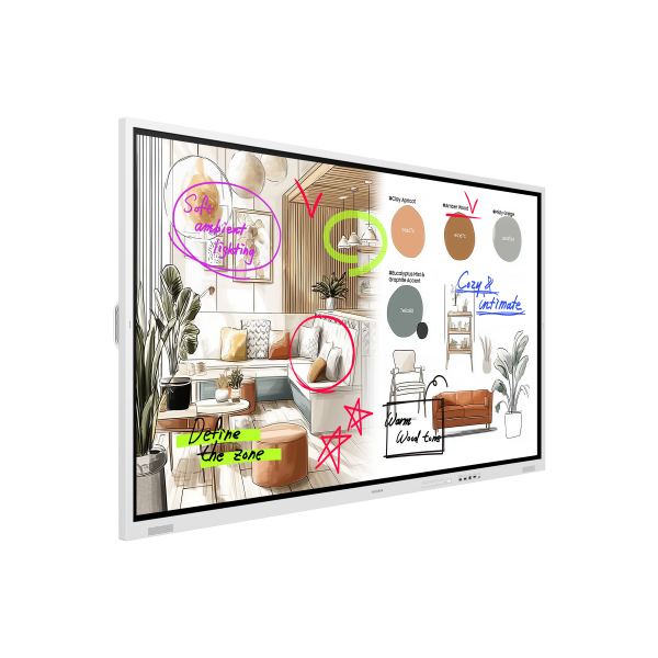 Samsung WMFX Series - Flip Pro - 75 inch Touch - 4K Ultra HD Interactive Display - 12/7 [LH75WMFWLGCXEN]