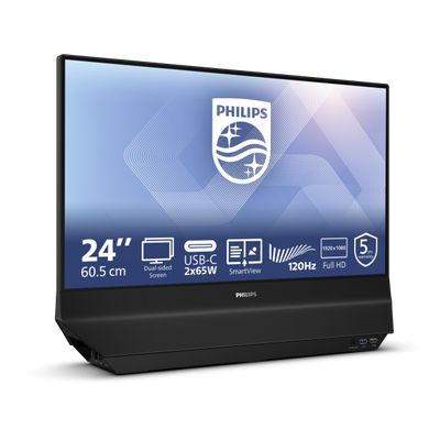 Philips 24B2D5300/00 Monitor PC 60,5 cm (23.8") 1920 x 1080 Pixel Full HD LCD Nero [24B2D5300/00]