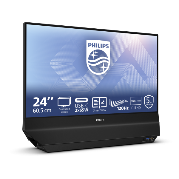 Philips 24B2D5300/00 Monitor PC 60,5 cm (23.8") 1920 x 1080 Pixel Full HD LCD Nero [24B2D5300/00]
