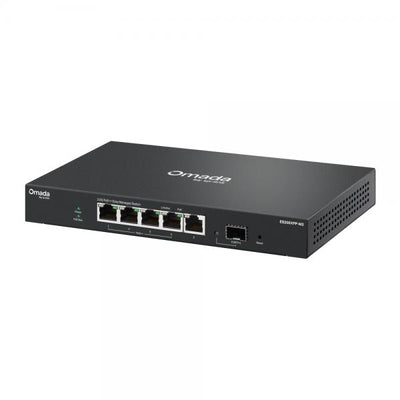 TP-Link ES206XPP-M2 switch di rete Gestito L2 2.5G Ethernet (100/1000/2500) Supporto Power over Ethernet (PoE) Montaggio da desktop/parete Nero [ES206XPP-M2]