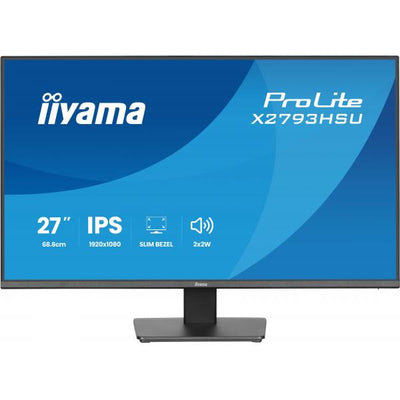 iiyama ProLite X2793HSU-B1 Monitor PC 68,6 cm (27") 1920 x 1080 Pixel Full HD LED Nero [X2793HSU-B1]