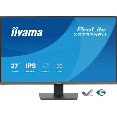 iiyama ProLite X2793HSU-B1 Monitor PC 68,6 cm (27") 1920 x 1080 Pixel Full HD LED Nero [X2793HSU-B1]
