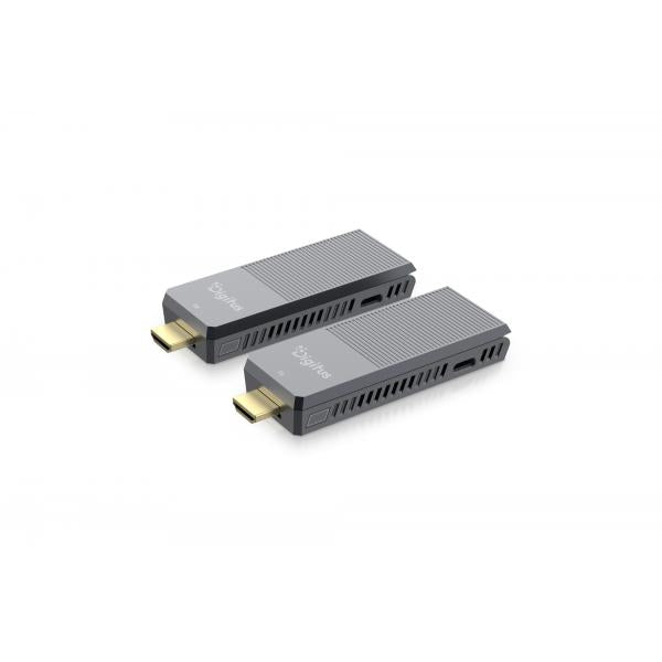 Digitus 4K Wireless HDMI Extender Set - 100/150m - HDMI - HDMI - 4K -60Hz - Grey [DS-55359]