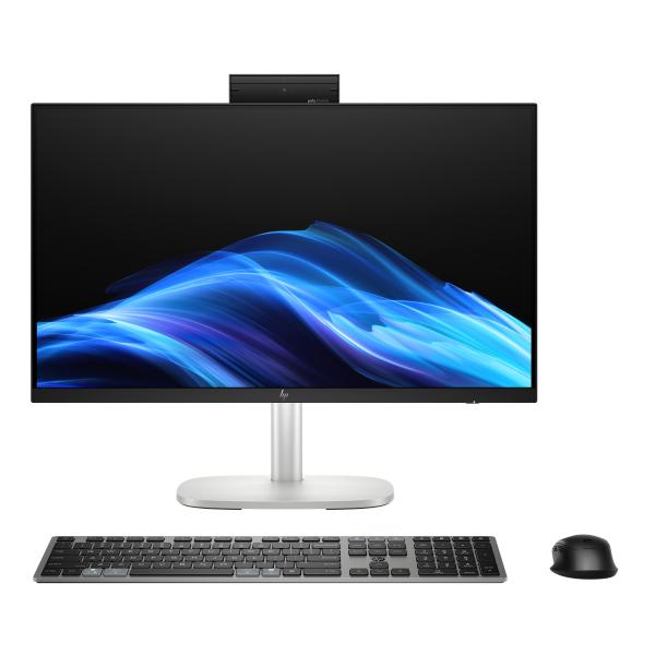 HP EliteStudio 8 G1i AI Wolf Pro Security Edition Intel Core Ultra 5 235 60,5 cm (23.8") 1920 x 1080 Pixel 24 GB DDR5-SDRAM 512 GB SSD Windows 11 Pro Wi-Fi 7 (802.11be) AI PC Argento [D5BB9ET#ABZ]