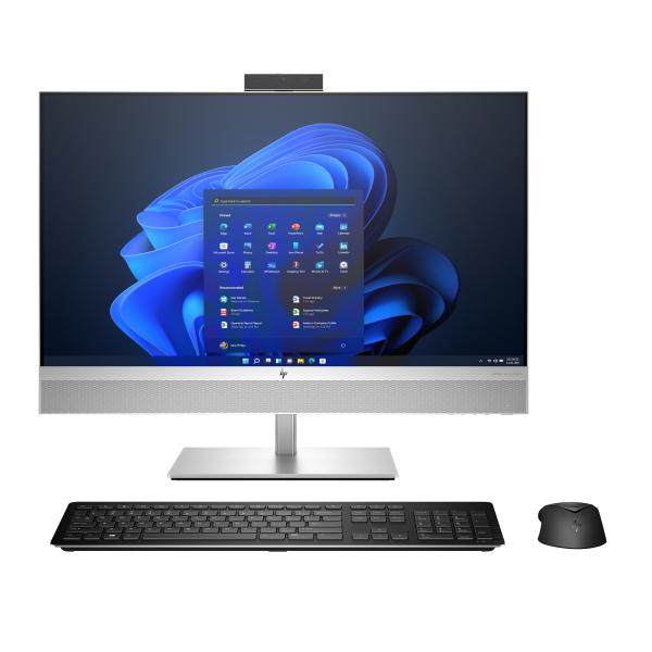 HP EliteOne 870 G9 All-in-One PC Wolf Pro Security Edition Intel Core i7 68,6 cm (27") 1920 x 1080 Pixel PC All-in-one 16 GB DDR5-SDRAM 512 GB SSD Windows 11 Pro Wi-Fi 6E (802.11ax) Argento [D57L4ET#ABZ]